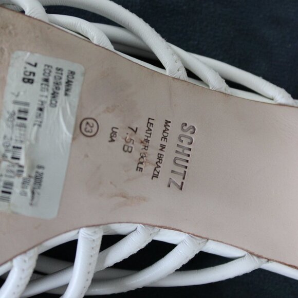 Schutz Roanna Beaded Sandal Size 7.5 - Picture 14 of 14